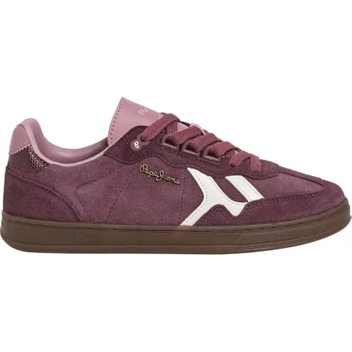 Zeitlich begrenztes Angebot: Pepe Jeans Damen Ball Elegant W Sneak, Violett, Weinviolett, 35.5 EU von 66.99 € auf 66.99 € (0.00% Rabatt)