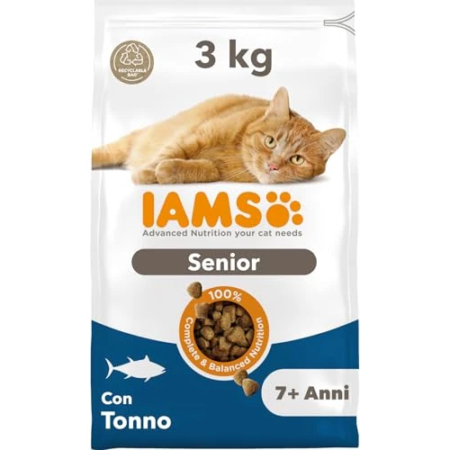 Offerta a tempo: IAMS - Cibo per Gatti - 3Kg. — 39% da 21,00 € a 12,79 €