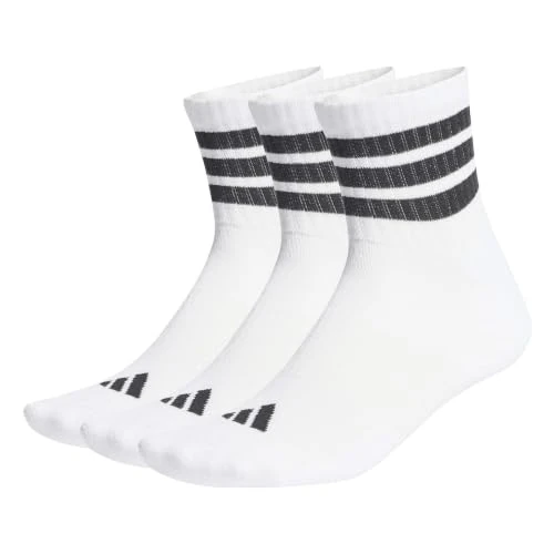 Oferta limitada: adidas Unisex adulto 3 Stripes Cushioned Sportswear Mid Cut Socks 3 Pair Pack, white/black/black, 37-40 de 12.95 € a 12.95 € (ahorro 0.00%)