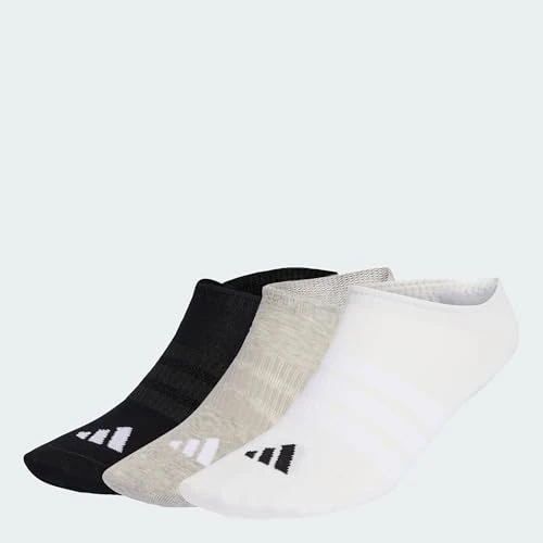 Oferta limitada: adidas Unisex adulto Thin&Light Sportswear No Show Socks 3 Pair Pack, medium grey heather/white/black, 6-7 Years de 10.00 € a 8.15 € (ahorro 19%)