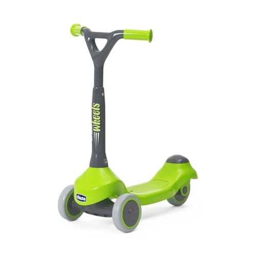 Offerta a tempo: Chicco Monopattino per Bambini My First Scooter, Monopattino Evolutivo per Bambini, Leggero e Facile da Trasportare, Base Anti-Scivolo, 2-4 Anni, 3 Ruote Rivestite in Gomma, Max 20 kg, Idea Regalo - 21% da 34.90 € a 27.50 €