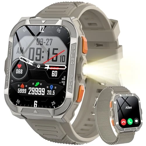 Limited offer: Blackview Men's Smartwatch/Flashlight from 69.99 EUR to 47.49 EUR (save 32%)