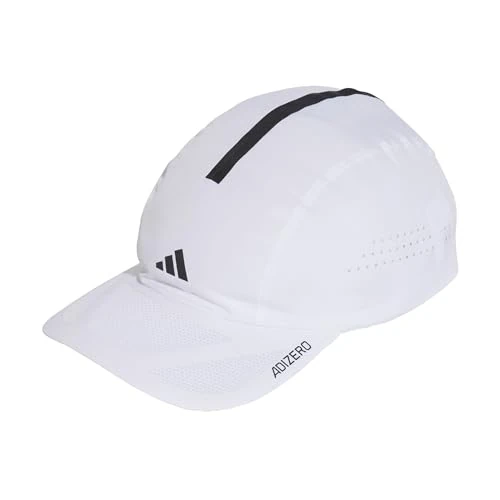Tijdelijke aanbieding: adidas uniseks-volwassene Runningxadizero Lightweight Climacool Hat, white/black, M-L van 29.55 € naar 29.55 € (0.00% korting)