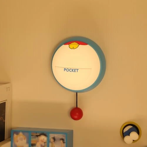 YSWOVUO Kids Silicone Bell Clap Night Light Soft Touch 3 Dimmable with Time Switch Rechargeable Cute Night Light for Bedroom Decoration [energe class