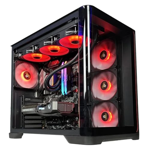 PJ DIGITAL STORE Egemone V2 Ryzen 7 7800X3D, RTX 5070 12 GB, RAM 32 GB Ddr5 6000 MHz, SSD NVMe 1000 GB, vloeistofkoeler 360 mm, W11 Pro