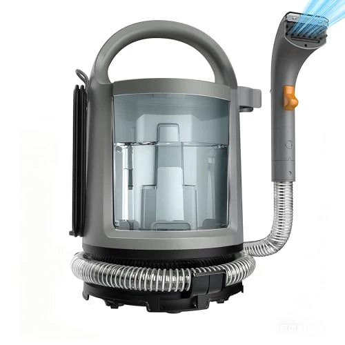 Reiniger 400 W, tapijtreiniger met dubbele tanks, 1,6 l + 0,48 l, vlekreiniger 12 kPa, tapijtreiniger voor bank, tapijt, bekleding, auto
