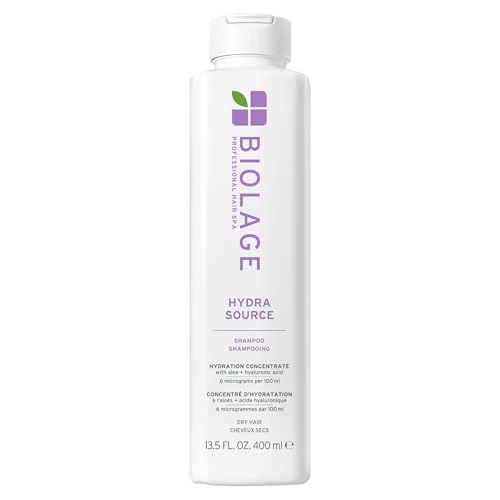 Offerta a tempo: Biolage Shampoo Nutriente per Capelli Secchi e Danneggiati, Azione Idratante e Illuminante, Arricchito con Aloe Vera e Acido Ialuronico, Hydrasource, 400 ml - 20% da 20.20 € a 16.20 €