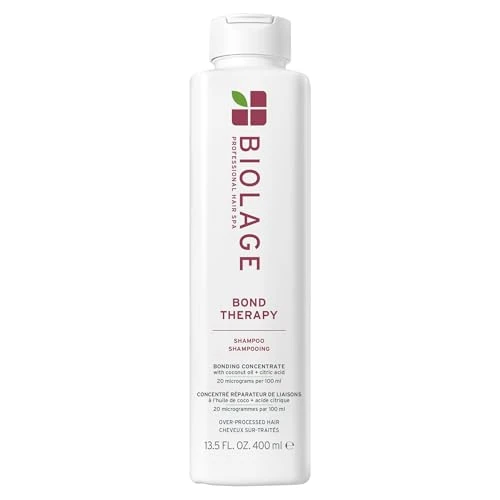 Offerta a tempo: Biolage Shampoo Ristrutturante per Capelli Danneggiati, Legami Deboli Rinforzati, Capelli più Nutriti, Arricchito con Olio di Cocco e Acido Citrico, Bond Therapy, 400 ml - 50% da 23.79 € a 11.90 €