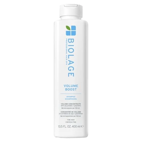 Biolage Volume Boost Shampoo, Immediate Lift & Volume, For Fine Hair, Enriched with Soy Protein, 400ml