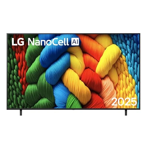 Offerta a tempo: LG NanoCell AI NANO80 75 pollici, Smart TV 4K — 29% da 982,00 € a 699,90 €