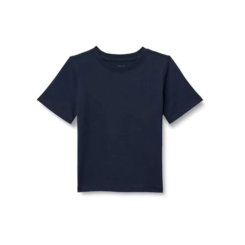 Amazon Essentials Boys' Short-Sleeve T-Shirts, Navy, 8 Years