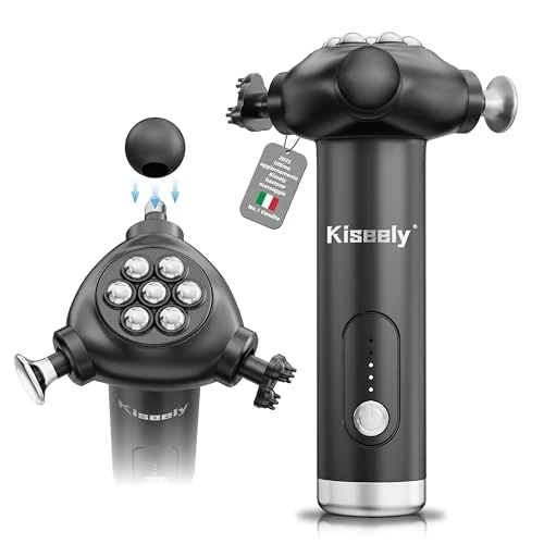 5 Speed Muscle Massage, Electric Therapeutic Full Body Relief Massager Therapy Trigger Point Massage Tool - Gifts for Him/Her (Black FQ1)