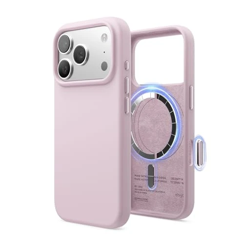 Oferta limitowana: elago Magnetyczne Etui Silikonowe Kompatybilne z iPhone 17 Pro Case 6.3” – Kompatybilne z MagSafe, Wysokiej Jakości Silikon w Płynie, Ochronna Obudowa, Odporna na Wstrząsy, Smukły Telefon z 87.99 zł na 83.59 zł (oszczędź 5%)