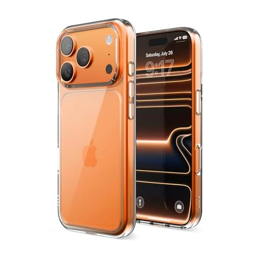 Begrenztes Angebot: elago Hybrid Transparent Hülle für iPhone 17 Pro 6,3" – PC+TPU-Technologie, Kristallklar, Stoßfest, Schlankes Schutzcover (Transparent) von 10.91 EUR auf 10.91 EUR (Rabatt 0%)