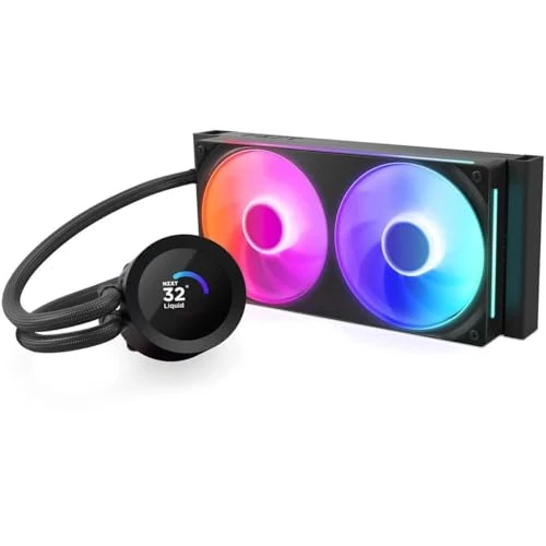 Oferta limitowana: NZXT Kraken Plus 240 RGB - Chłodzenie cieczą procesora AIO - Chłodnica 240 mm - Wentylator F240 RGB Core Single Frame - Konfigurowalny kwadratowy wyświetlacz LCD 1,54" - AMD® - Intel® - czarny z 685.99 zł na 685.99 zł (oszczędź 0.00%)