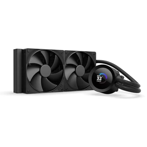 Limited-time offer: NZXT Kraken Plus 240-240mm AIO CPU Cooler, LCD - Black from 99.98 £ to 94.99 £ (save 5%)