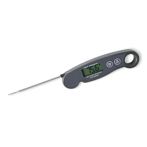 Offerta a tempo: Amazon Basics Termometro Digitale per Carne a Lettura Istantanea, Resistente all'Acqua - 36% da 12.81 € a 8.24 €
