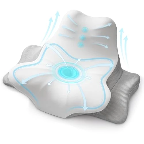 Limited offer: Contour Memory Foam Pillow for Sleeping, Leaning and Lying, Cervical Pillow for Neck Pain Relief, Ergonomic Neck Support Pillow for Side, Back and Stomach Sleeper from 42.99 EUR to 29.99 EUR (save 30%)