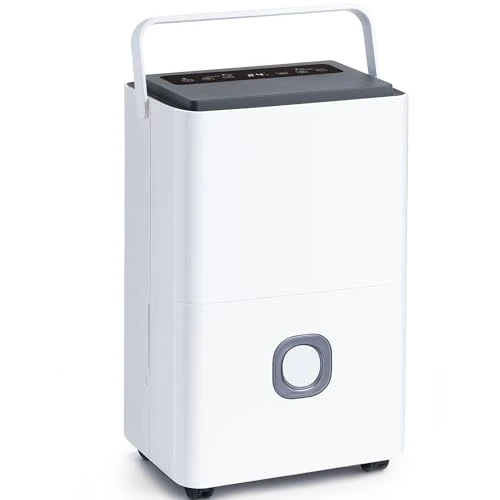 Offerta a tempo: Katenpo Deumidificatore Professionale Grandi Ambienti: 65L/24h Deumidificatori Portatili Smart Timer Serbatoio 4.5L Scarico Continuo Silenzioso per Casa/Camera da Letto/Bagno/Cantina/Garage - 0.00% da 239.00 € a 239.00 €