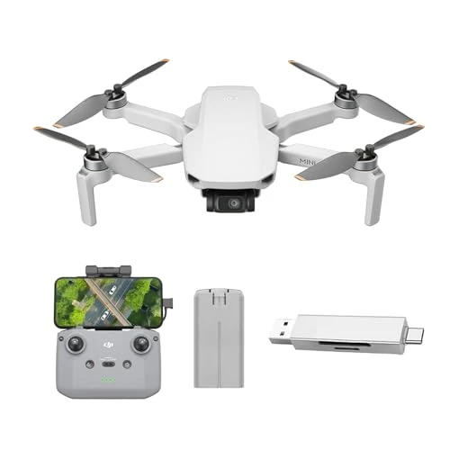 Offerta a tempo: DJI Mini 4K Bundle, Drone con Fotocamera 4K HD, Meno di 249 g, Stabilizzatore 3 Assi, Trasmissione Video 10 km, Return Automatico, Resistenza al Vento, 31 Min di Volo - 20% da 299.00 € a 239.00 €