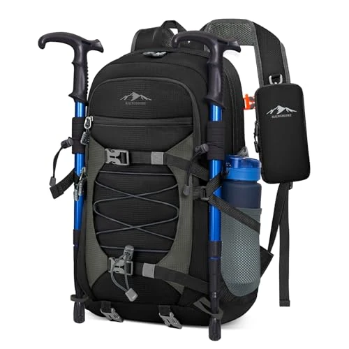 Offerta a tempo: RAINSMORE Zaino Trekking 40 Litri Impermeabile Ultraleggero Pieghevole Zaino Montagna per Escursionismo Alpinismo Equitazione Campeggio Viaggio e Sportivo - 35% da 36.99 € a 23.89 €