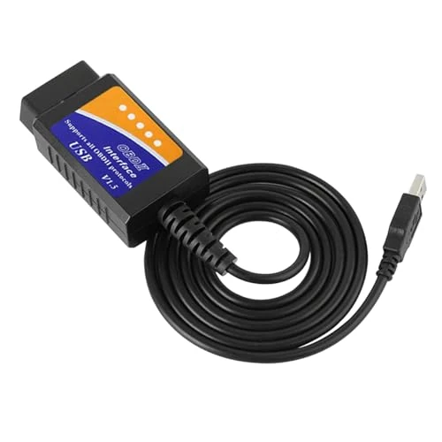 Offre limitee: CGEAMDY OBD2 Diagnostic, Connecteur USB Connector Scanner d'interface de Câble, Diagnostic OBD2 Autos Universel, Voiture Outil Diagnostic OBDII Professionnel, Valise Diagnostics Tous Véhicules de 15.99 EUR a 15.99 EUR (economie 0%)