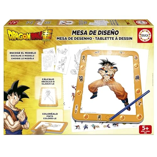 Limited-time offer: Educa - Dragon Ball Light Drawing Tablet | Creates, Colors, and Decorate with the New Light Drawing Tablet | Ages 5+ (20439) from 27.99 £ to 27.99 £ (save 0.00%)