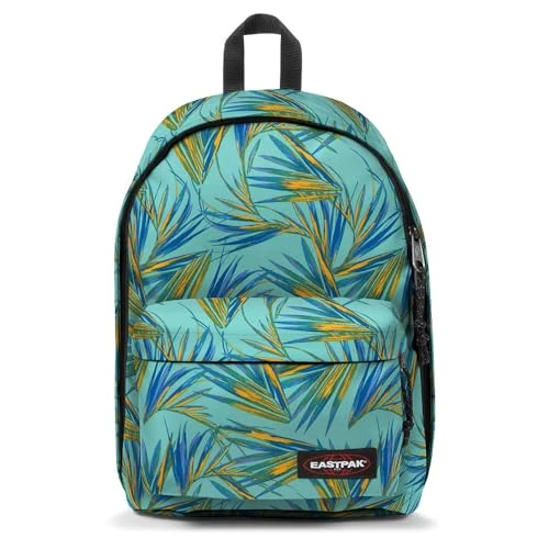 Oferta limitowana: EASTPAK Out Of Office Plecak, 27 L, Brize Palm Aqua (Niebieski) z 265.00 zł na 265.00 zł (oszczędź 0.0%)
