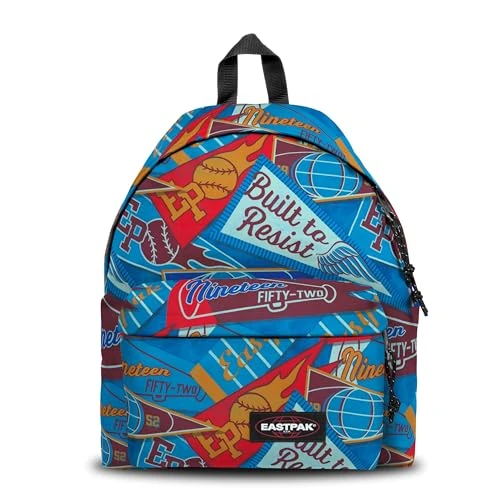 Zeitlich begrenztes Angebot: Eastpak Padded Pak’r Rucksack 24L (40 x 30 x 18 cm), wasserabweisend, robuster Schul- & Tagesrucksack, leichter Klassiker mit gepolsterten Trägern - CLASH BLUE von 55.00 € auf 55.00 € (0.00% Rabatt)