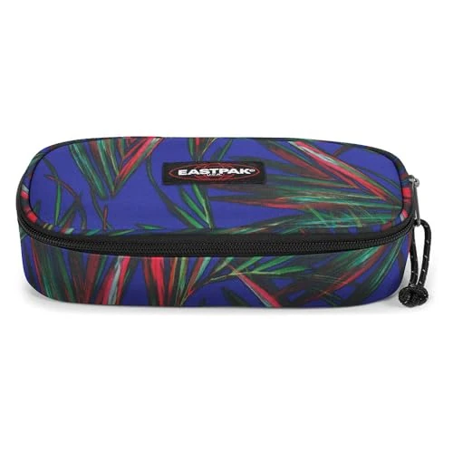 Limited offer: EASTPAK Oval Single Pencil Case - Brize Palm Navy -Blue, Brize Palm Navy, One Size, OVAL SINGLE from 23.00 EUR to 11.50 EUR (save 50%)