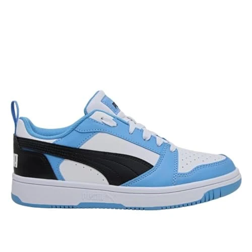 Offerta a tempo: Puma Rebound V6 Lo JrSneaker Unisex per Bambini, Team Azzurro Puma Nero Puma Bianco, 6 UK - 47% da 49.95 € a 26.43 €