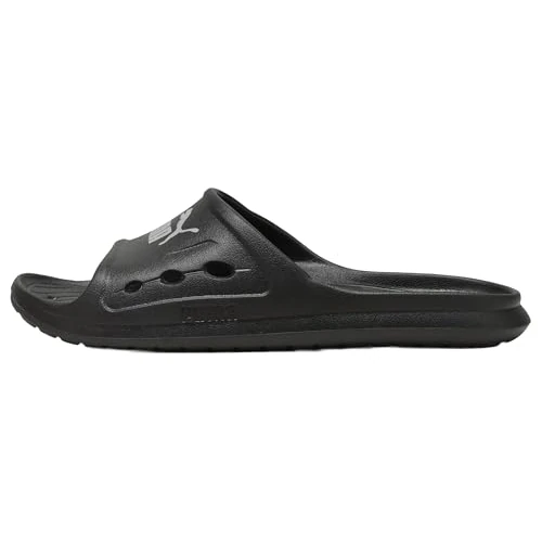 PUMA Unisex DIVECAT Dry Slide Sandal, Black-Gray Echo, 6 UK
