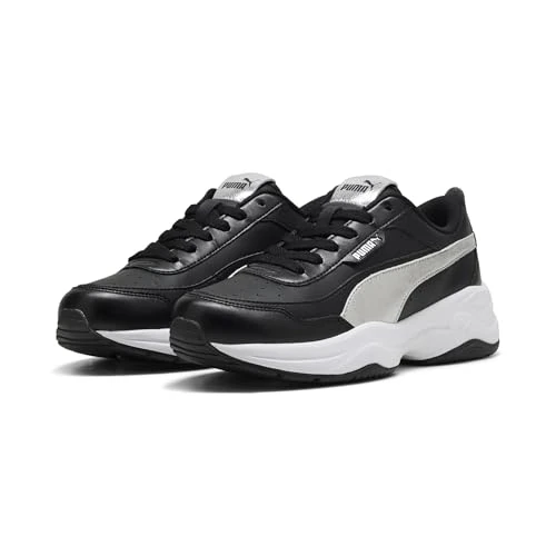 Offerta a tempo: PUMA Cilia Mode Metallic Whisper Sneaker, Nero Argento Bianco, 39, Black Silver White, 39 EU - 17% da 48.00 € a 40.00 €