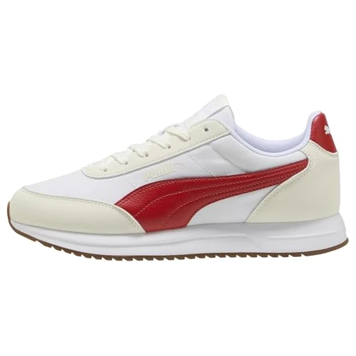 PUMA R78 Lightwind sneakers unisex 43, White Candy Apple Warm Red