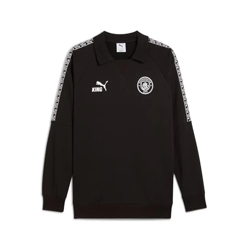 Offerta a tempo: PUMA Top Manchester City King da Uomo S, Black - 50% da 39.00 € a 19.50 €