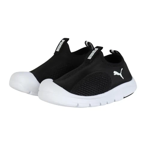 Limited-time offer: PUMA Unisex Kids Puma Fan Racer Water Sandals PS 404938 Sneakers, 26 Spring/Summer Color Puma Black/White (01), 18.5 cm from $53.60 to $53.60 (save 0.00%)