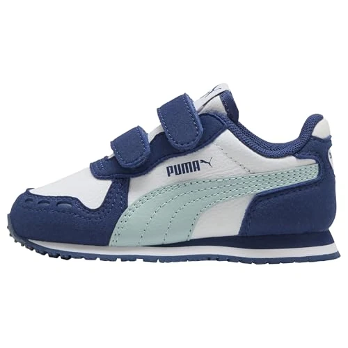 Zeitlich begrenztes Angebot: PUMA Unisex Baby Cabana Racer SL 20 V INF Sneaker, White-Fresh Water-Blue Jewel, 38 EU Child, Puma Weißes Süßwasser-blaues Schmuckstück, 22 EU von 29.95 € auf 23.93 € (20% Rabatt)