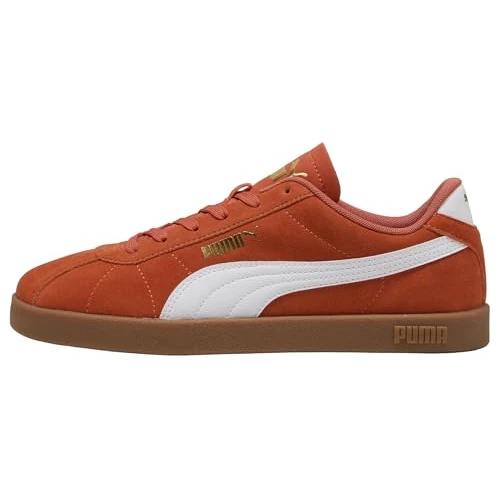 PUMA Unisex Club II Trainers, Amarena-PUMA White, 10.5 UK