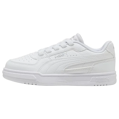 Offerta a tempo: PUMA CAVEN III AC PS Sneaker, White Silver, 10 UK Bambino, White Silver, 28 EU - 25% da 29.39 € a 21.99 €