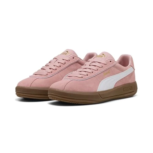 Puma Puma Club KlassikaSneaker para Mujer, Rosy Outlook Puma White Puma Gold, 42 EU