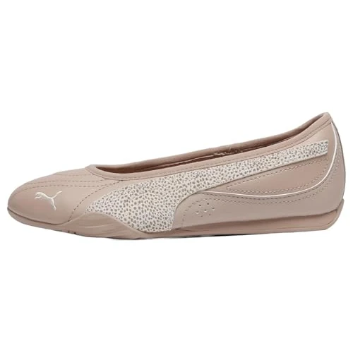 Offerta a tempo: PUMA Puma Catch Soleil Ballerina To, Scarpe da Ginnastica Donna, Rose Latte-Frosted Ivory-Puma Gold, 37 EU - 38% da 59.95 € a 37.00 €