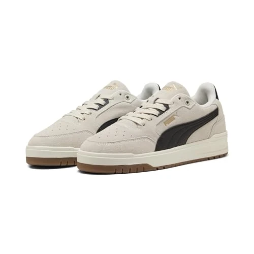 Zeitlich begrenztes Angebot: Puma Unisex Shuffle Downtown SdSneaker, Vapor Gray Puma Schwarz Puma Gold, 42 EU von 64.95 € auf 33.04 € (49% Rabatt)