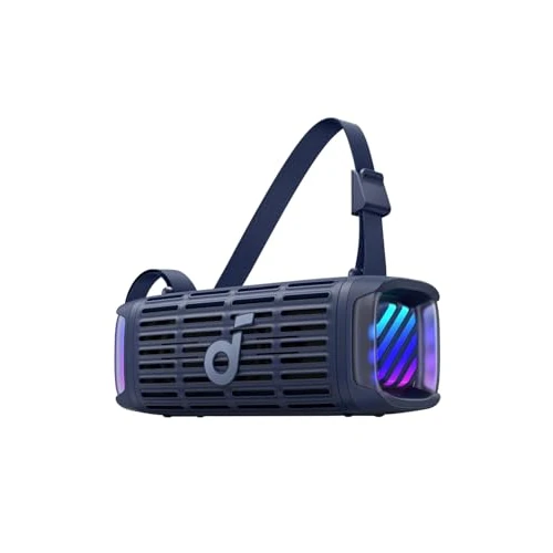 Offerta a tempo: Soundcore Boom 3i di Anker - Altoparlante robusto 50W, impermeabile IP68 (acqua salata), galleggiante, BassUp 2.0, Bluetooth 5.3, autonomia 16 ore, TWS. Ideale per Kayak/Pesca/Campeggio - 43% da 129.99 € a 74.09 €