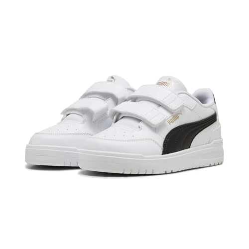Offre limitée : PUMA Sneakers Basses Shuffle Downtown Enfant 34.5, White Black Gold de 39.95 € à 33.41 € (16% de remise)