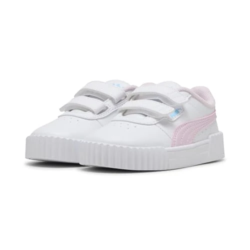 Offerta a tempo: PUMA Scarpe da Ginnastica Carina 3.0 Jelly Heaven V Inf da Bambina, Bianco-Rosa Perlato, Taglia 38, Puma Bianco Perla Rosa, 6 UK Child - 29% da 28.00 € a 19.99 €