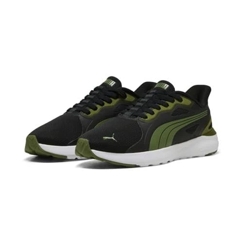 Offre limitée : PUMA Softride Cosmic Street SLIPTECH Baskets Unisexes Noir/Vert Olive, 36 EU, Puma Noir/Vert Olive, 36 EU de 59.95 € à 59.95 € (0.00% de remise)
