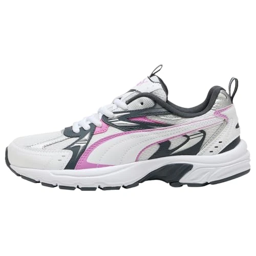 Offerta a tempo: Puma MILENIO Tech - Sneaker Unisex, Colore Bianco-Malva Pop-Strong Gray, Taglia 38, Puma Bianco Malva Pop Forte Grigio, 39 EU - 0.00% da 77.41 € a 77.41 €