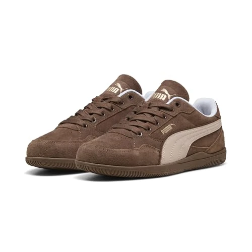 Offerta a tempo: PUMA Sneakers K-Moda da Donna 38.5, Chestnut Brown Rose Latte White Beige - 29% da 74.95 € a 53.00 €