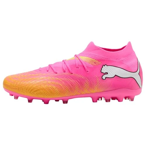 Offre limitée : PUMA Future 9 Match MG Chaussure de Football Unisexe, Poison Pink-Sun Stream-Bright Aqua White, 41 EU, Poison Pink Sun Stream Bright Aqua PUMA White, 42.5 EU de 94.95 € à 61.95 € (35% de remise)