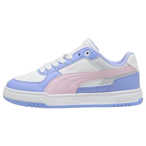 PUMA CAVEN III Block JR Sneaker, Lavanda Intenso-Rosa Perla Bianco, 38, Intense Lavender Pearl Pink White, 6 UK